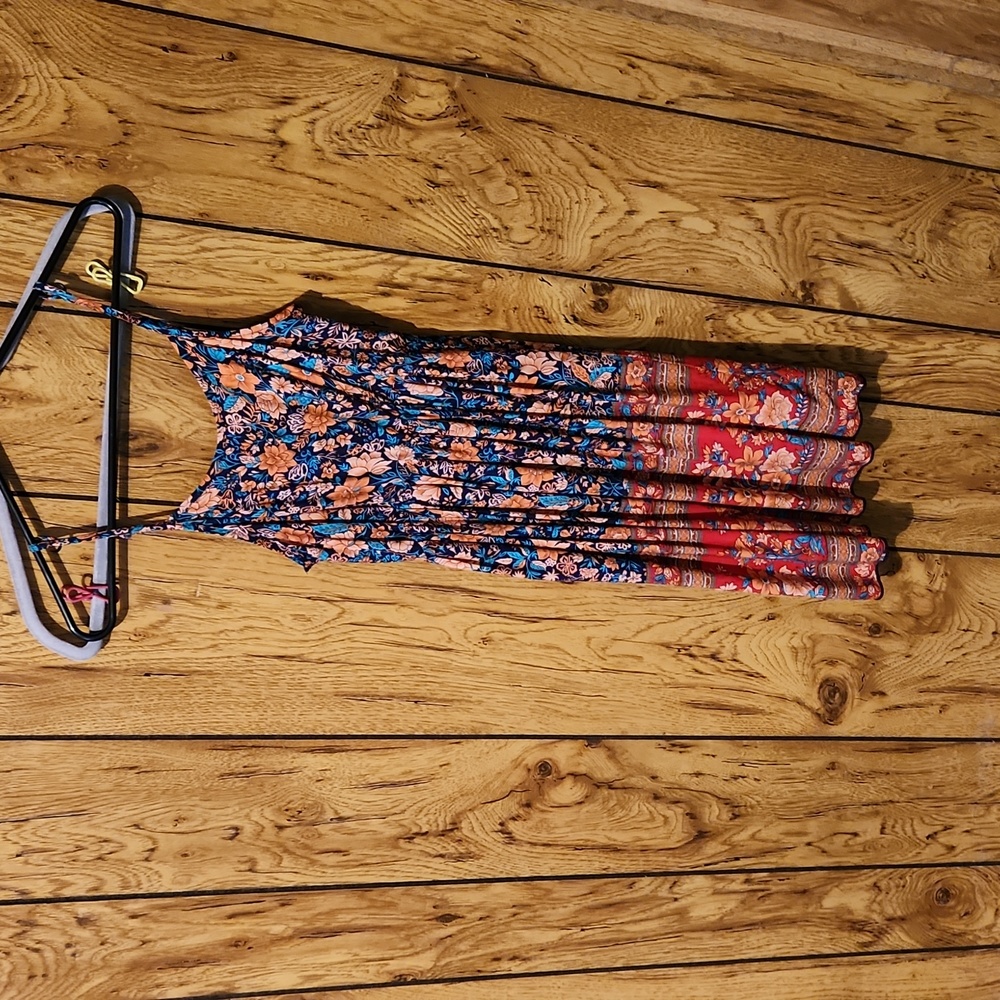 NWOT Gypsy Dress ● Floral Sleeveless Midi Dress ☆ Small